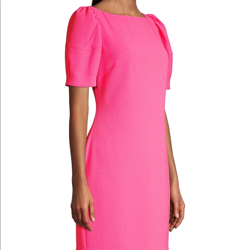 Trina Turk Bloom Puff-Sleeves Dress - Picture 4 of 15